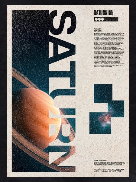 Saturn-Orbit-Poster
