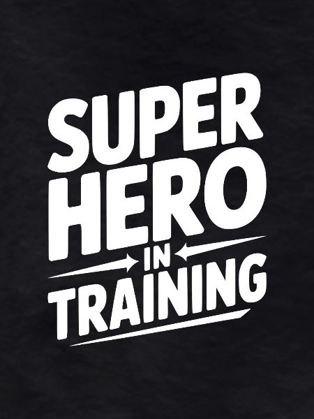 Superheld in Ausbildung
