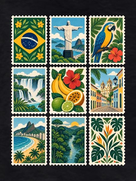 Brasilien Briefmarken