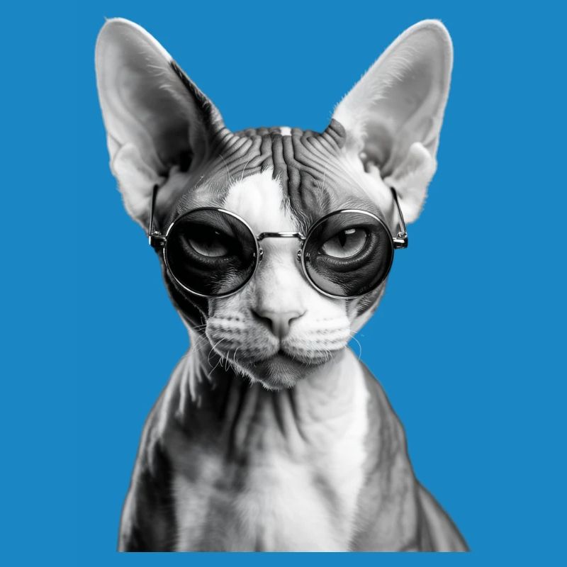 Sphynx peu impressionné