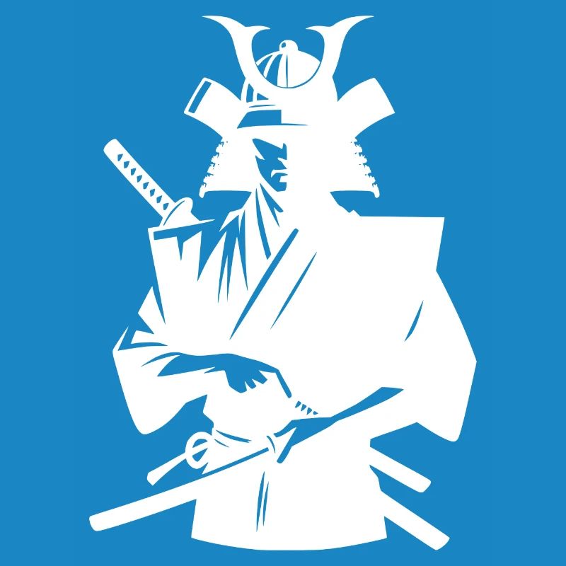 Samouraï japonais avec épée