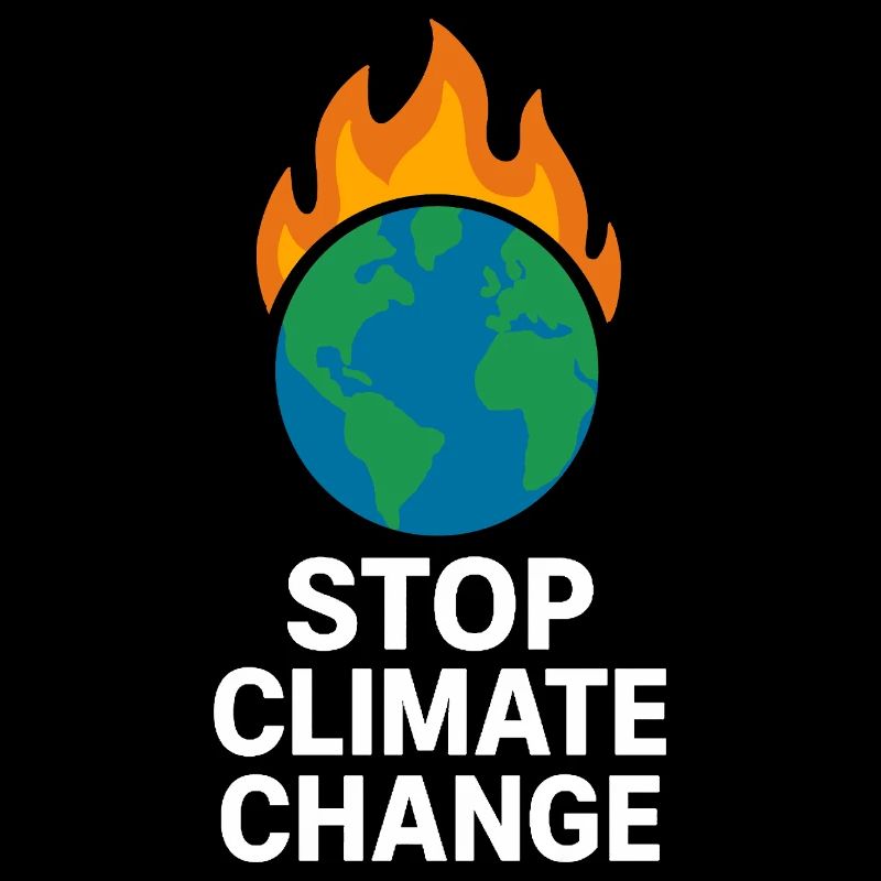 Stop Climate Change T-Shirt – Environmental Protection Protest