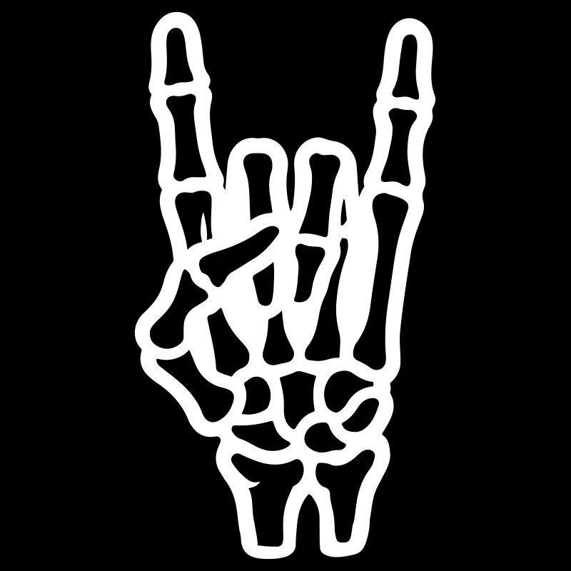 Party Hand Skeleton