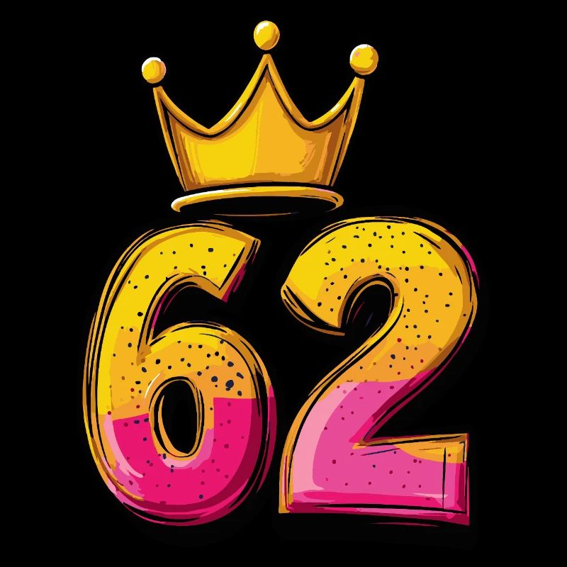 62 Number Jersey Crown