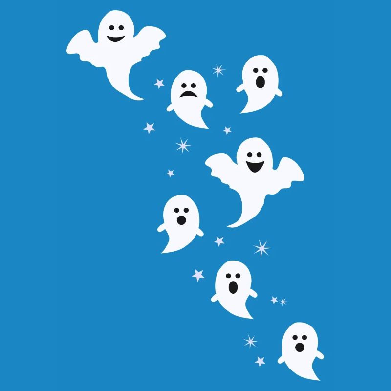 Ghosts Ghosts Ghost Hour Scary Gift