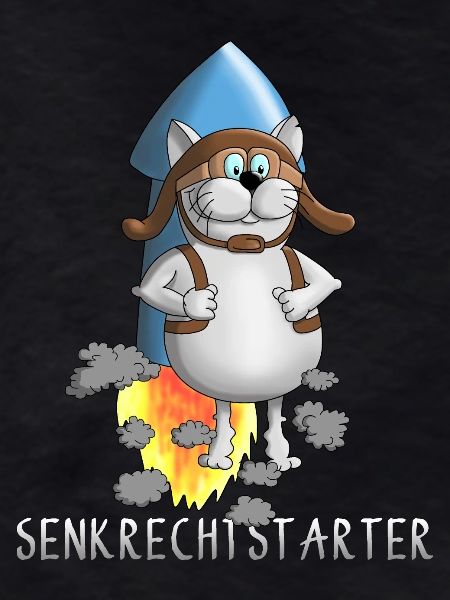 Funny rocket - take off - takeoff