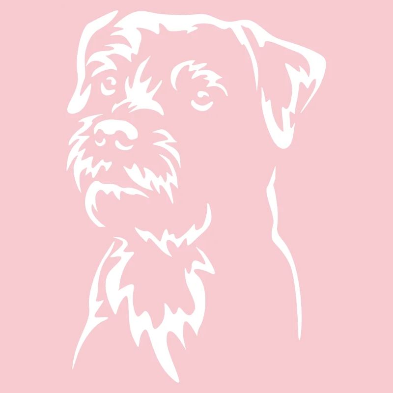 Border Terrier Head « Black Edition »
