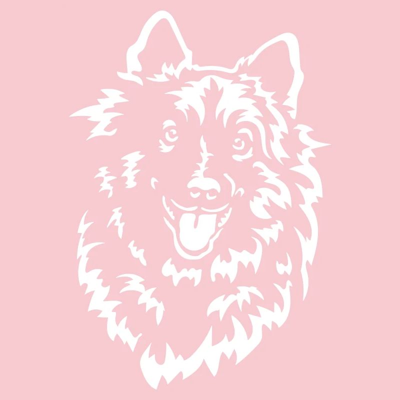 Wolfsspitz Head « Black Edition »