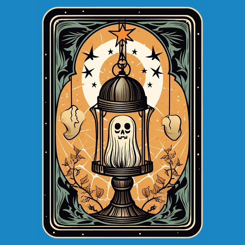 Fantôme dans une cage Cage de Tarot