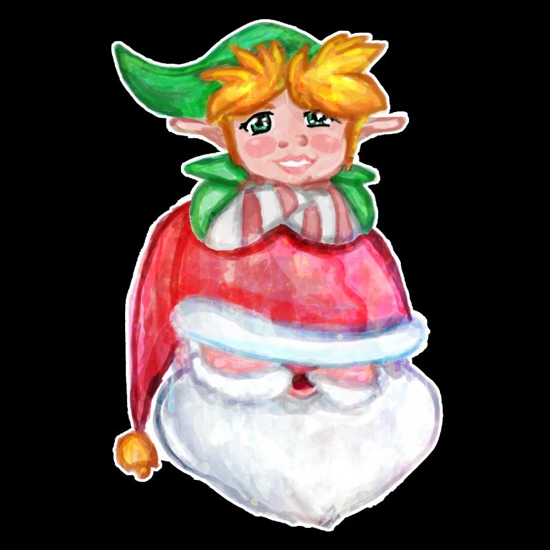 Kawaii Santa & Elf