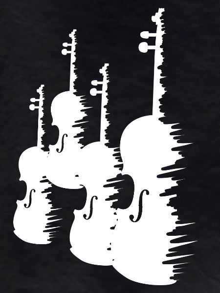 Violins Drawing
