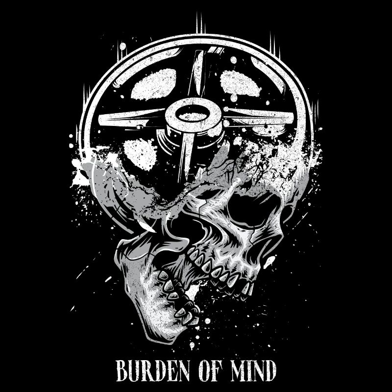 Burden of Mind Skull Wheel