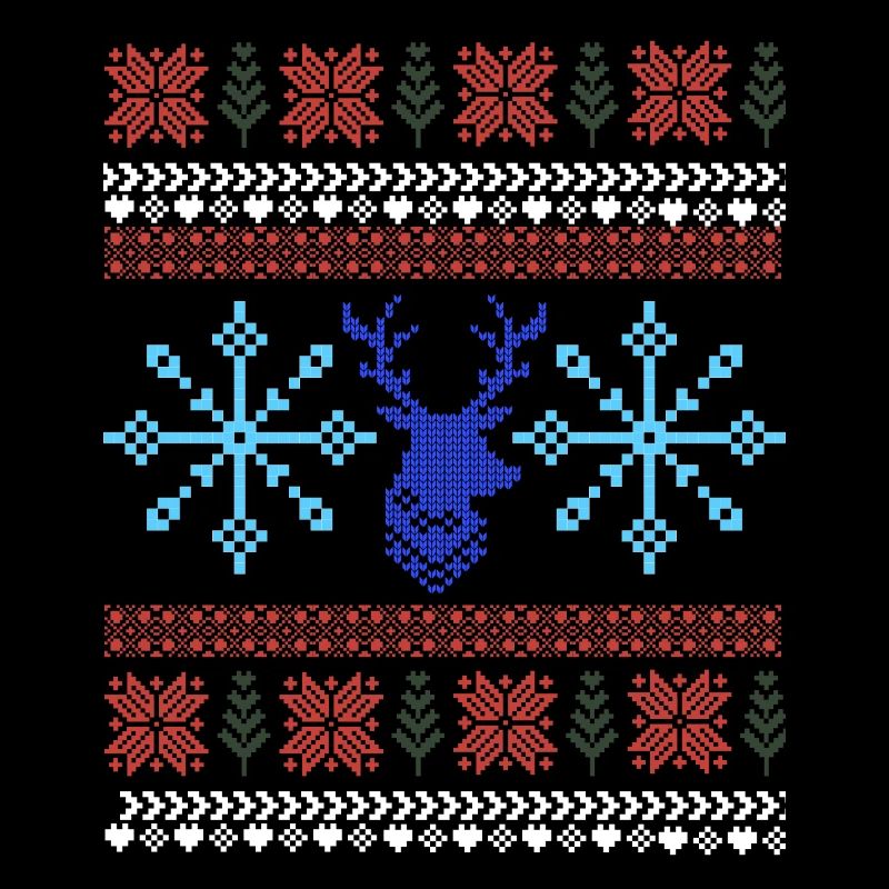 Pixel Christmas Pattern
