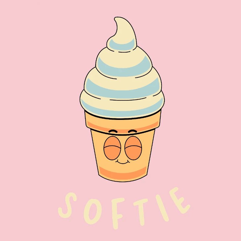 Softie Softeis Comic Icecream Lover