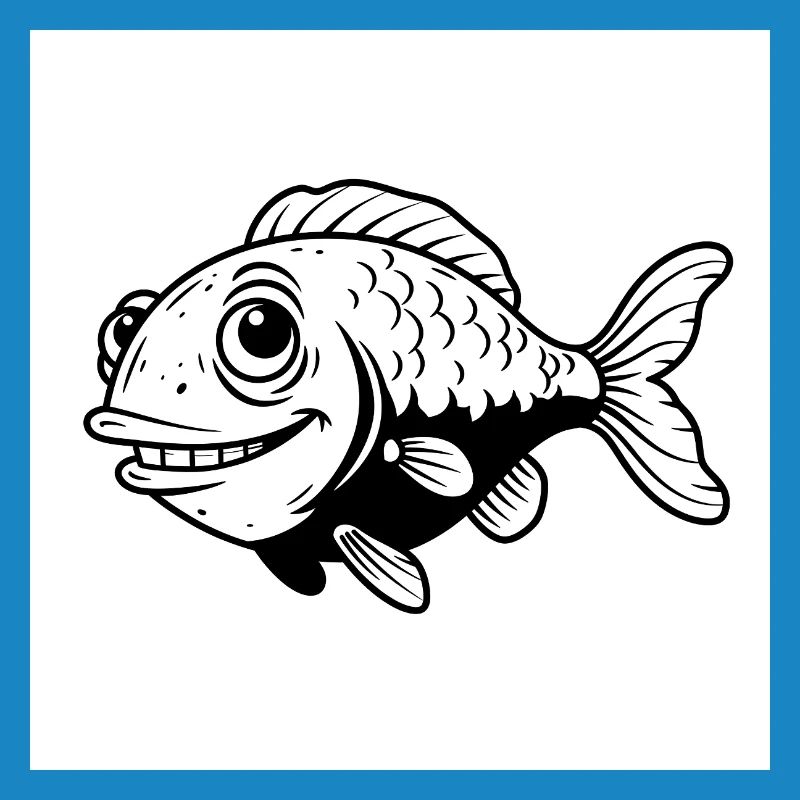 Fisch, Fun, Flossen - Ich bin der Chef im Teich