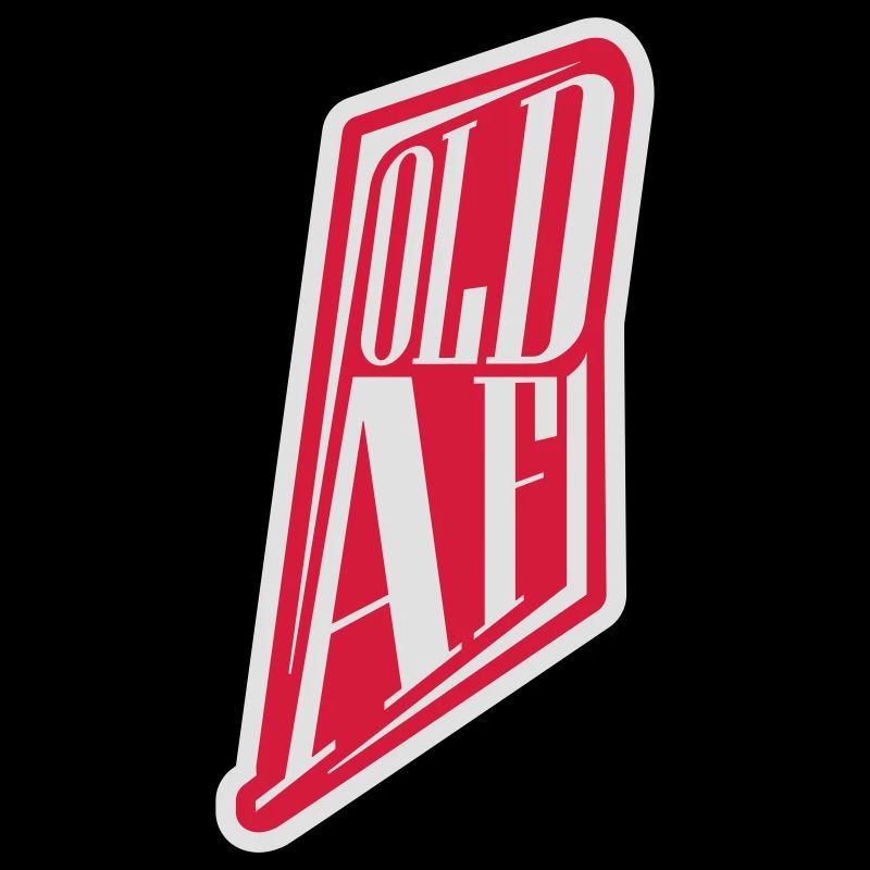 old AF Text Logo