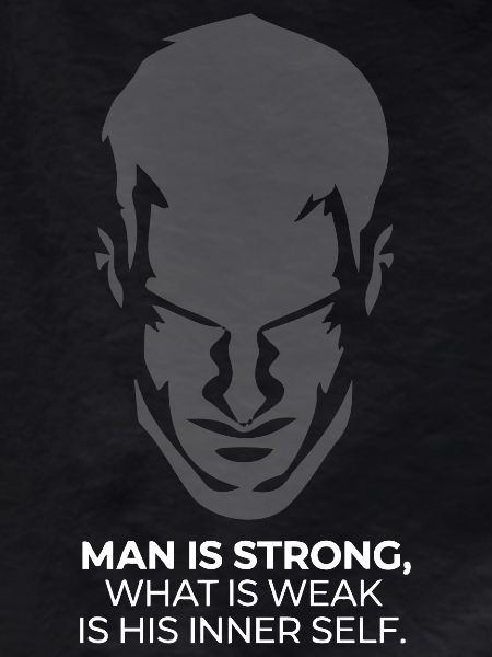 MAN IS STRONG