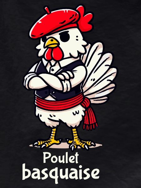 Chicken Basquaise - Plain text