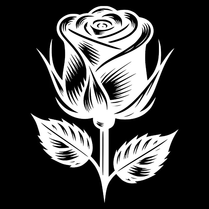 Florales dekoratives romantisches Rosendesign