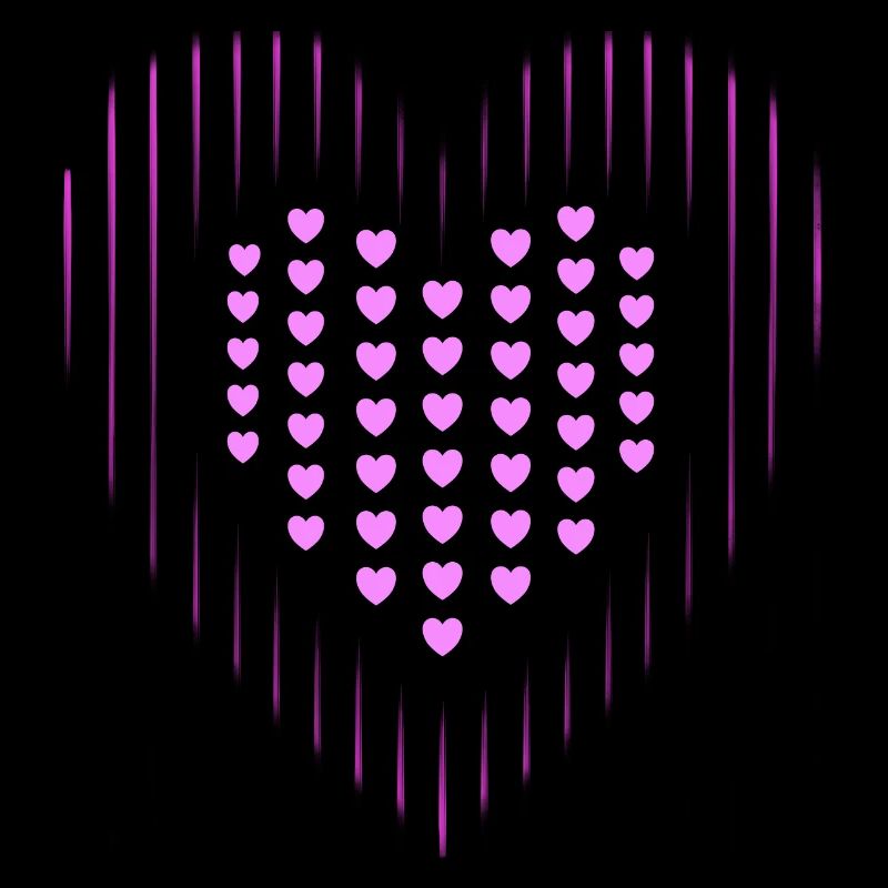 Hearts Pink Hearts Pink Pattern