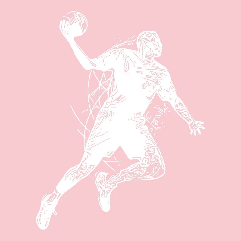Hobby Handball Player in Throwing Training