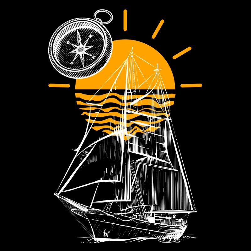 Sailing Ship Sunset