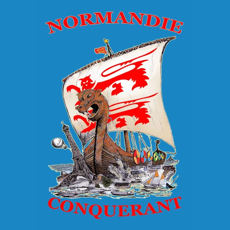 NORMANDIE CONQUERANT created Louis RUNEMBERG © Adagp