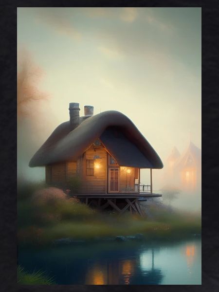 Charming lakeside cabin