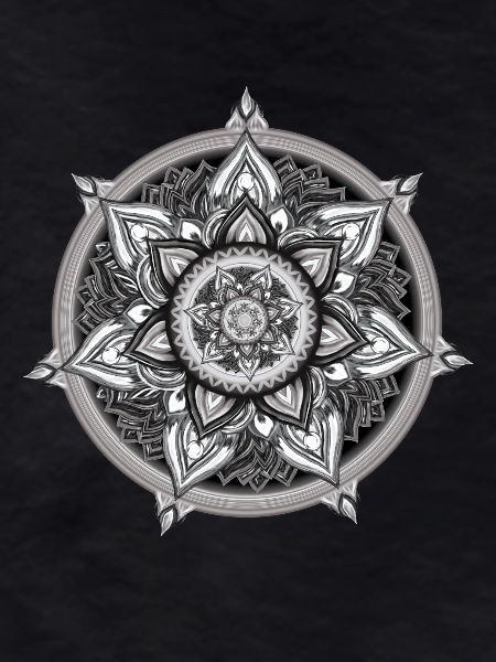 Inner Compass – Calm Symbolic Art
