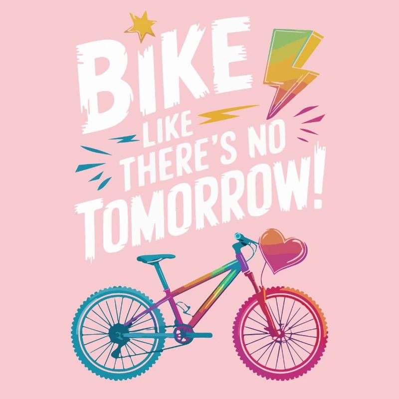 Conception de citation de motivation de vélo