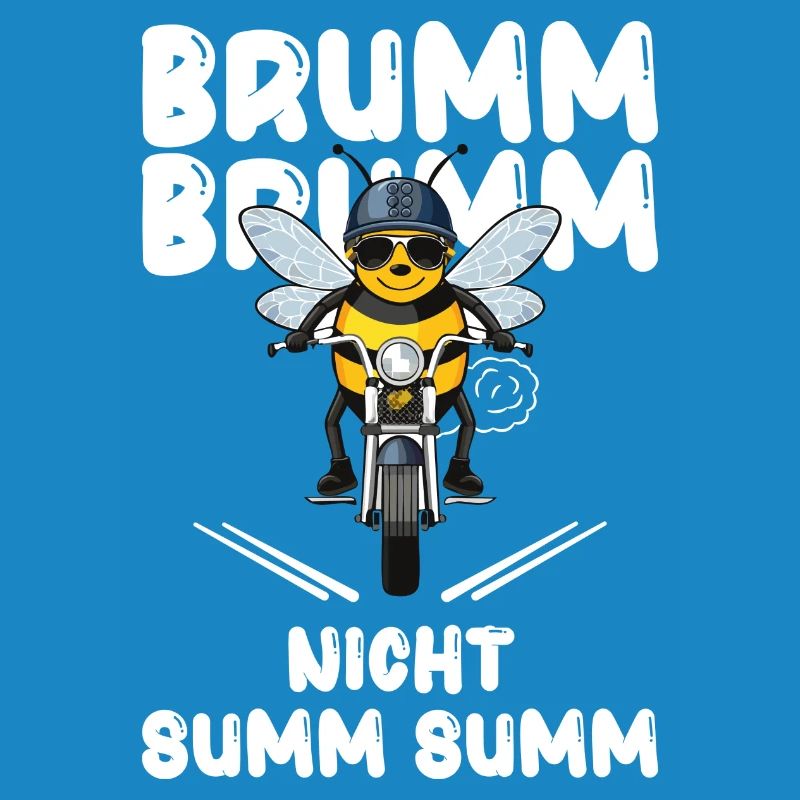 Abeille Moto Buzz Buzz Pas Buzz Buzz Blanc