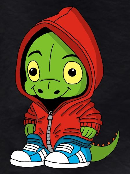 Cute little dinosaur