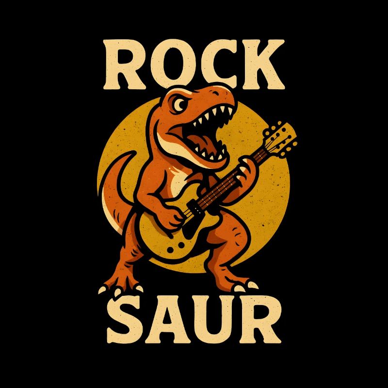 RockSaur Guitare Dino