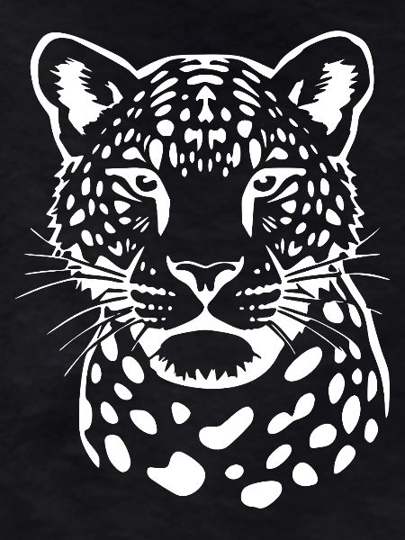 Leopard Leparden Pattern T-shirt Gift