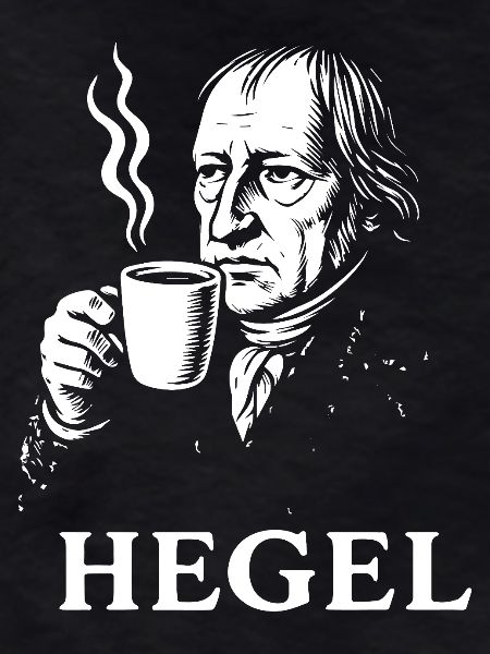 Hegel Coffee Portrait