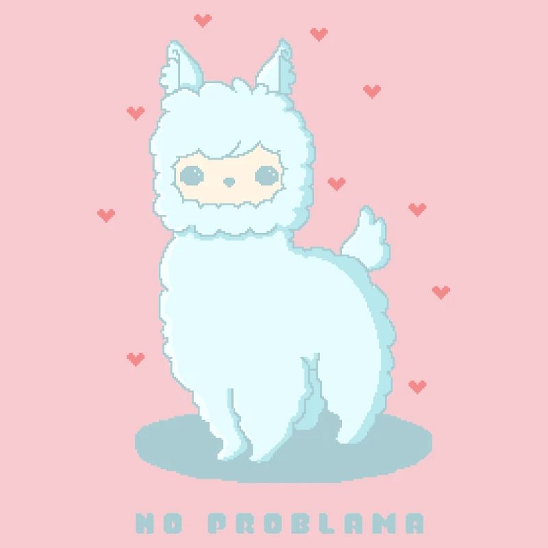 No Problama – Funny Llama Design