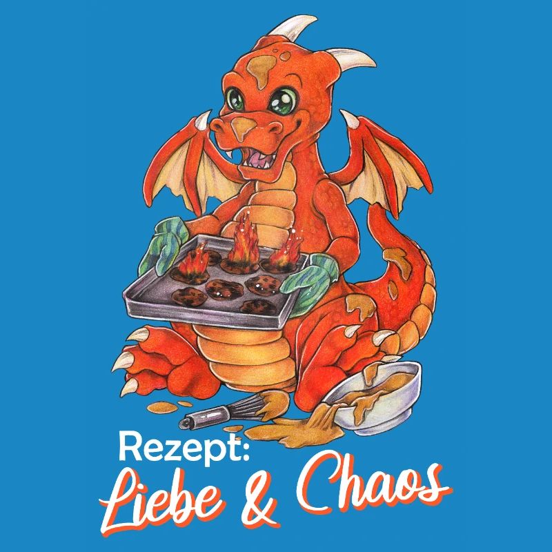 Drôle de biscuits dragon cuisson Noël