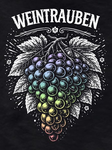 Grapes Rainbow Motif