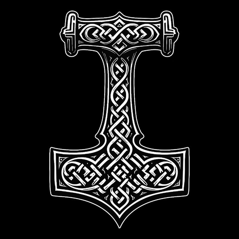 Mjölnir Wikinger Knotensymbol