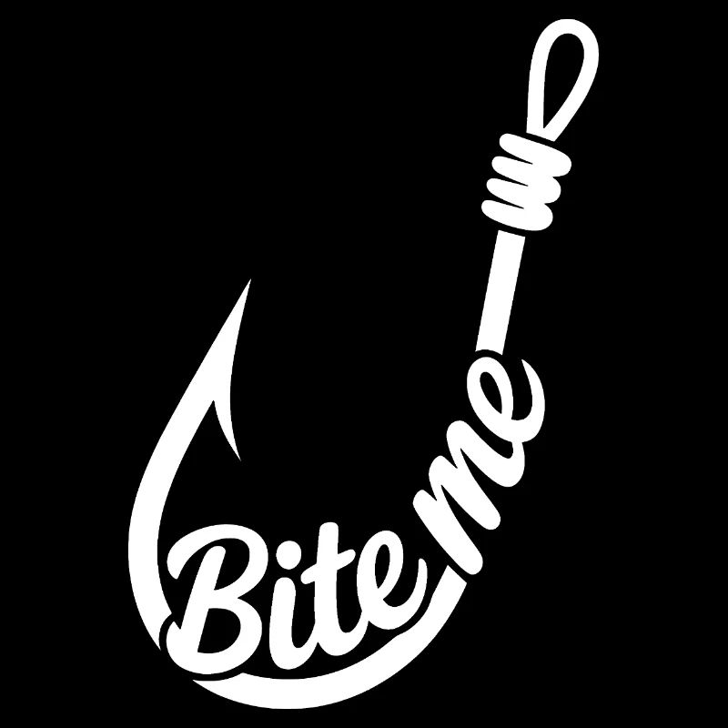 BiteMe Hooked Fishing Graphic