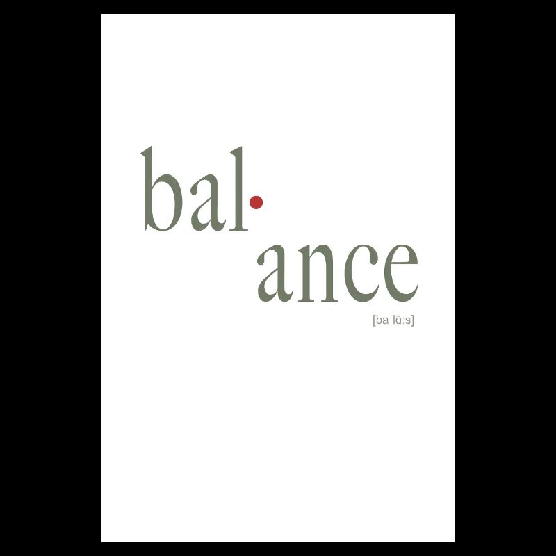 Conception de typographie équilibrée avec transcription phonétique