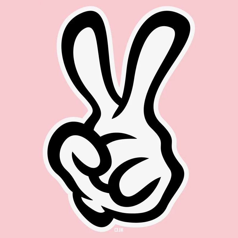 Victory Hand Signals (Left Hand / NEG / 2C)