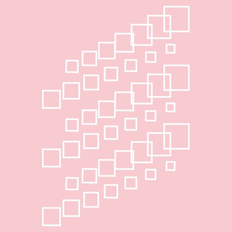 Geometric Square Cascade