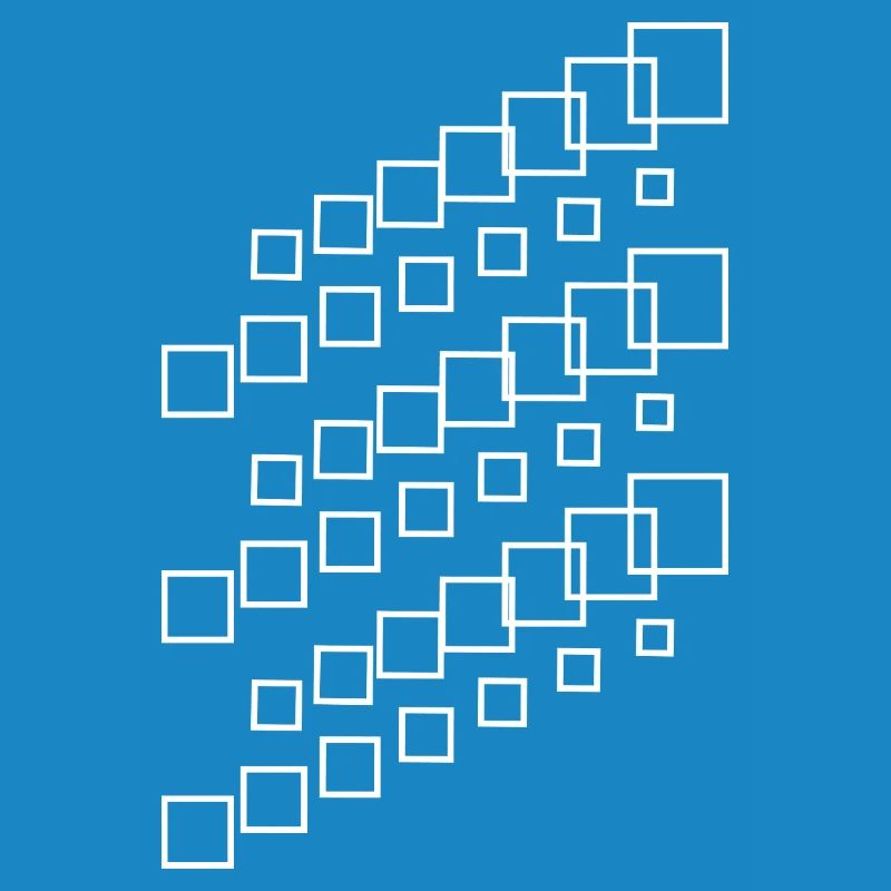 Geometric Square Cascade