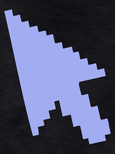 Pointer Mouse Silhouette
