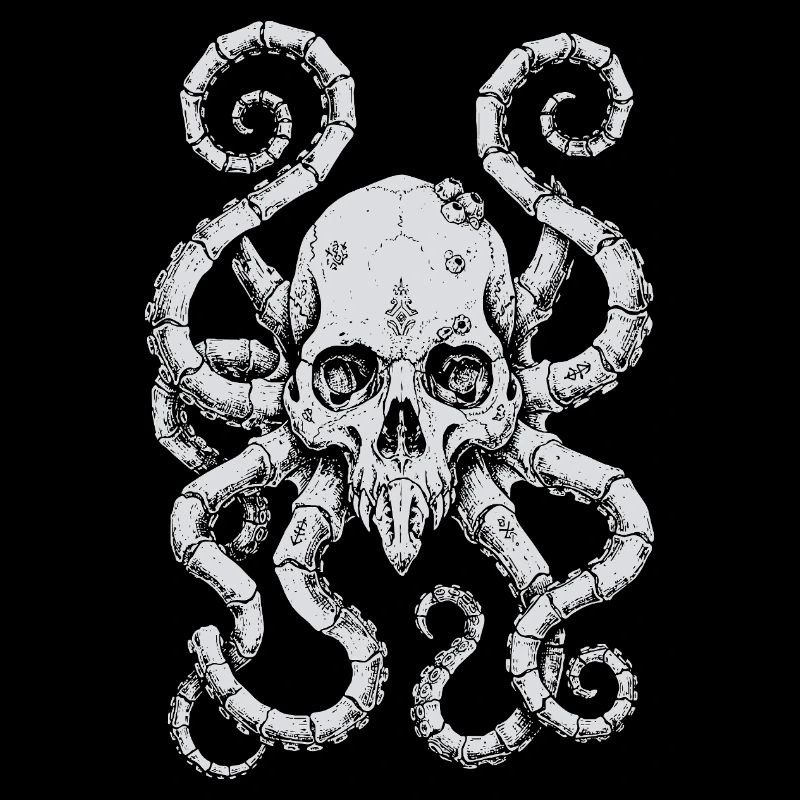 Kraken Skull Tide