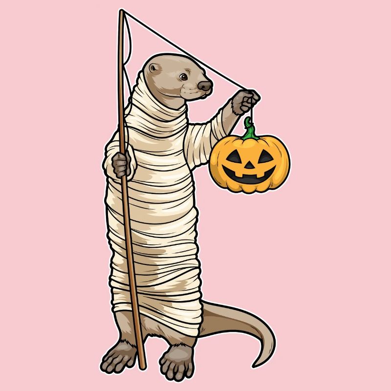 Pêche à la loutre d’Halloween