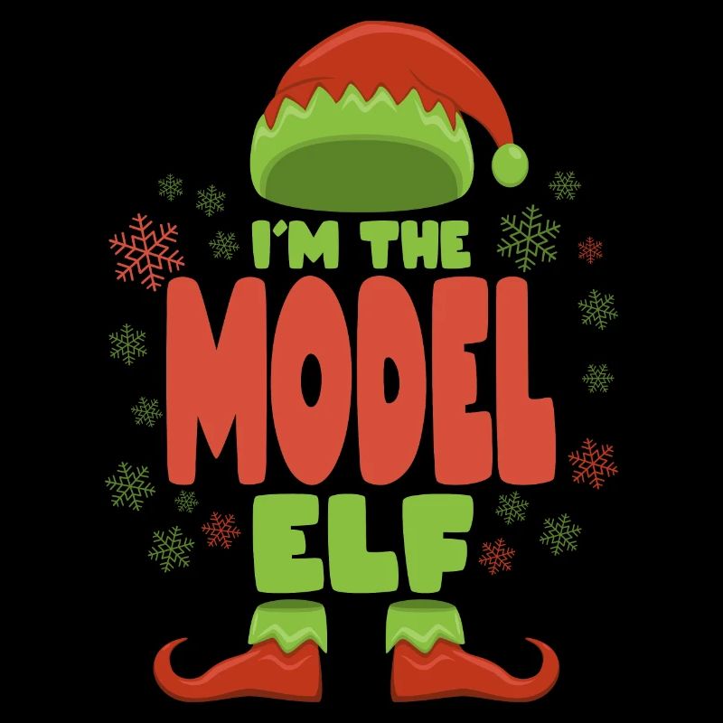 Modèle de lutin de Noël