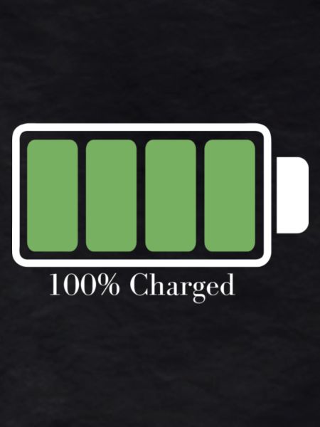 Charged battery