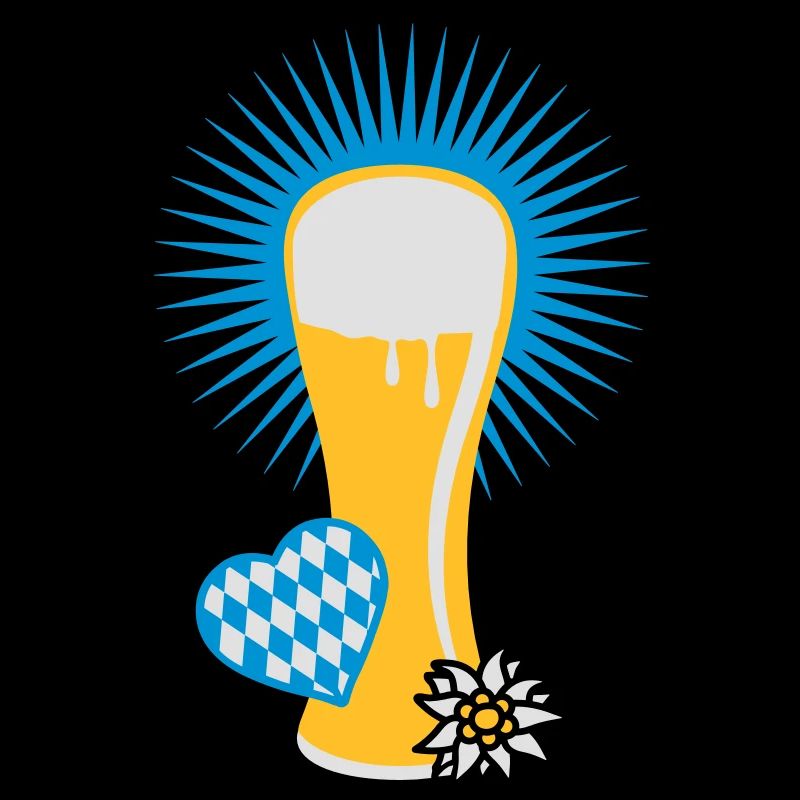 wheat beer glass